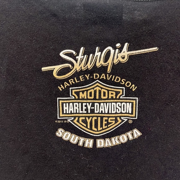 Harley Davidson STURGIS South Dakota Ladies Tank Top Size Large L - Picture 6 of 6